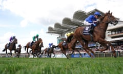 Notable Speech canters to victory ridden under William Buick with Rosallion and Haatem following in second and third respectively