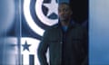 Anthony Mackie as Sam Wilson in The Falcon and the Winter Soldier episode six.