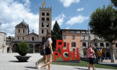 Catalan town of Ripoll