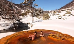 Fire and ice in Jermuk, Armenia