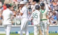 Andrew McBrine and Mark Adair (right) caused the England bowlers plenty of frustration at Lord’s. 