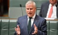 Australia’s deputy prime minister Michael McCormack