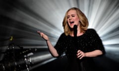 Adele at the NRJ music awards