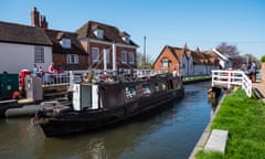 The River Kennet, Newbury, Berkshire.