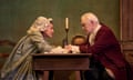 Ardent chemistry … Nicole Ansari-Cox as Anna and Brian Cox as Johann Sebastian Bach