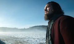 Leonardo DiCaprio<br>This photo provided by Twentieth Century Fox shows, Leonardo DiCaprio in a scene from the film, "The Revenant." The film was nominated for a Golden Globe award for best motion picture drama on Thursday, Dec. 10, 2015. The 73rd Annual Golden Globes will be held on Jan. 10, 2016. (Twentieth Century Fox via AP)