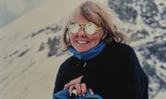 Audrey Salkeld on Mount Everest in 1986, when she climbed to the foot of the North Col.