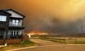 Smoke from the wildfire in Fort McMurray, Alberta, Canada, on Tuesday. Authorities are bracing for another possibly devastating wildfire season.