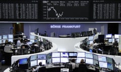 European markets including Germany’s Dax fall on Greek concerns