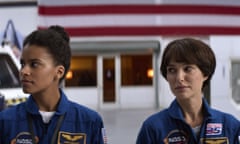 Zazie Beetz, left, and Natalie Portman in Lucy in the Sky.