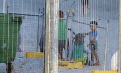 Children at the Nauru detention centre