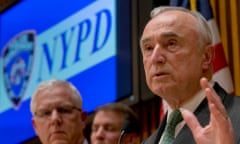 NYPD police chief Bill Bratton