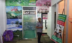 Ain Arabia, Kuala Lumpur. Yemeni man we interview in the piece For cites: tourism for Muslims