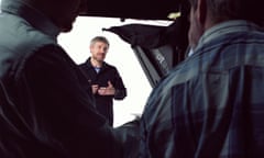 Martin Freeman filming a Labour party election broadcast earlier this year.