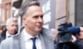 Michael Vaughan arrives for the Cricket Discipline Commission panel hearing in March