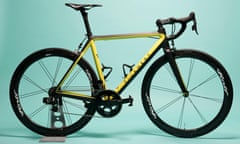 One of Filament’s custom-made carbon fibre bicycles.