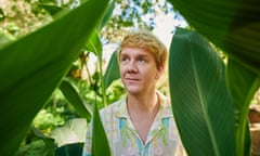 Josh Thomas goes for a Walk with Guardian Australia along the Yarra River at Collingwood. Melbourne. Australia