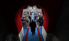 Inauguration Of The 45th President Of The United States<br>President Donald Trump arrives for his inauguration in Washington, DC on January 20, 2017. Pool photo by Doug Mills/UPIPHOTOGRAPH BY UPI / Barcroft Images London-T:+44 207 033 1031 E:hello@barcroftmedia.com - New York-T:+1 212 796 2458 E:hello@barcroftusa.com - New Delhi-T:+91 11 4053 2429 E:hello@barcroftindia.com www.barcroftimages.com