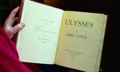 A 1922 edition of James Joyce’s Ulysses.