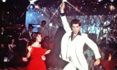 Karen Lynn Gorney and John Travolta in Saturday Night Fever