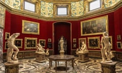 The Uffizi Gallery in Florence, Italy