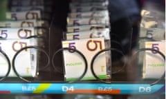 Brixton Pound cash machine, London, Britain - 12 Apr 2016<br>Mandatory Credit: Photo by Matthew Chattle/REX/Shutterstock (5635884b)
The world's first local currency cash point. Brixton Pound cash machine, shoppers can purchase the Brixton Pound BGBP 
Brixton Pound cash machine, London, Britain - 12 Apr 2016