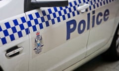 Police car in Western Australia