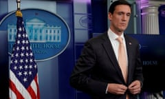 FILE PHOTO: White House Homeland Security Advisor Bossert speaks during a news briefing at the White House in Washington<br>FILE PHOTO: White House Homeland Security Advisor Tom Bossert speaks about the situation in Texas, after Hurricane Harvey, during a news briefing at the White House in Washington, U.S., August 31, 2017. REUTERS/Yuri Gripas/File Photo