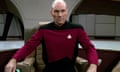 Star Trek: The Next Generation<br>LOS ANGELES - JANUARY 8: Patrick Stewart as Captain Jean-Luc Picard in the STAR TREK: THE NEXT GENERATION episode, "The Hunted." Season 3, episode 11. Original air date, January 8, 1990. (Photo by CBS via Getty Images)