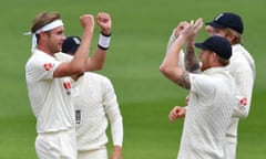 Stuart Broad said his England teammate Ben Stokes was an encouraging influence after the 34-year-old bowler was dropped before the first Test against West Indies.