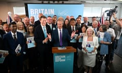 The Reform party manifesto launch.