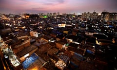 Mumbai’s Dharavi slum.