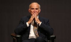 Vince Cable at the Liberal Democrat conference Sunday 17 September