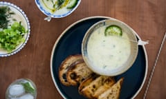 cucumber, yoghurt and dill soup