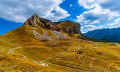 Montenegro’s Durmitor massif in autumn.