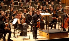 National Youth Orchestra at the Barbican, London.