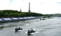 Police on the Seine