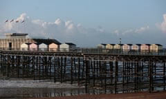 Hastings pier pictured in November 2018