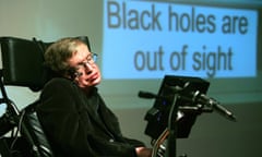 The physicist Stephen Hawking in 2006.
