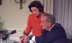 Claudia Alta "Lady Bird" Johnson and Lyndon B. Johnson