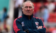 Gary Gold, seen before the US v England game at the Rugby World Cup in Osaka in 2019.