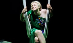 13. Gwendoline Christie (Titania), photo by Manuel Harlan Bridge Theatre Production of A Midsummer Night’s Dream, June 2019