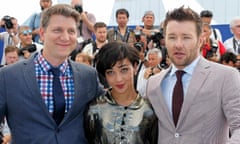 Director Jeff Nichols poses with cast members Joel Edgerton and Ruth Negga during a photocall for the film "Loving" in competition at the 69th Cannes Film Festival in Cannes<br>Director Jeff Nichols (L) poses with cast members Joel Edgerton (R) and Ruth Negga (C) during a photocall for the film "Loving" in competition at the 69th Cannes Film Festival in Cannes, France, May 16, 2016. REUTERS/Regis Duvignau