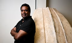 ACTOR JIMI BANI<br>Actor Jimi Bani poses for portraits after rehearsals for the upcoming adaptation of Shakespeare’s Othello by the Queensland Theatre in Brisbane, September 1, 2022. Photo by Dan Peled.