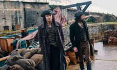 WARNING: Embargoed for publication until 00:00:01 on 20/08/2019 - Programme Name: Poldark - Series 5 - TX: 25/08/2019 - Episode: n/a (No. 7) - Picture Shows: Ross Poldark (AIDAN TURNER), Zacky Martin - (TRISTAN STURROCK) - (C) Mammoth Screen - Photographer: Mike Hogan