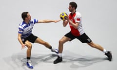 Power play: a Dutch korfball league final.