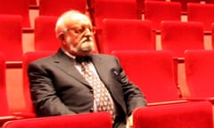 Krzysztof Penderecki at the Kraków opera house in 2008.