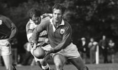 Sport<br>Mandatory Credit: Photo by Colorsport/REX/Shutterstock (3158065a) Rugby Union - 1970 / 1971 season - London Welsh vs Abertillery John Dawes on the ball for London Welsh at Old Deer Park 25/09/1970 L Welsh vs. Abertillery Sport