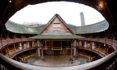 ‘More like being at a rock concert than a play’ … Shakespeare’s Globe, London.