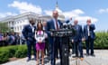 Scott Perry and members of the conservative House Freedom Caucus